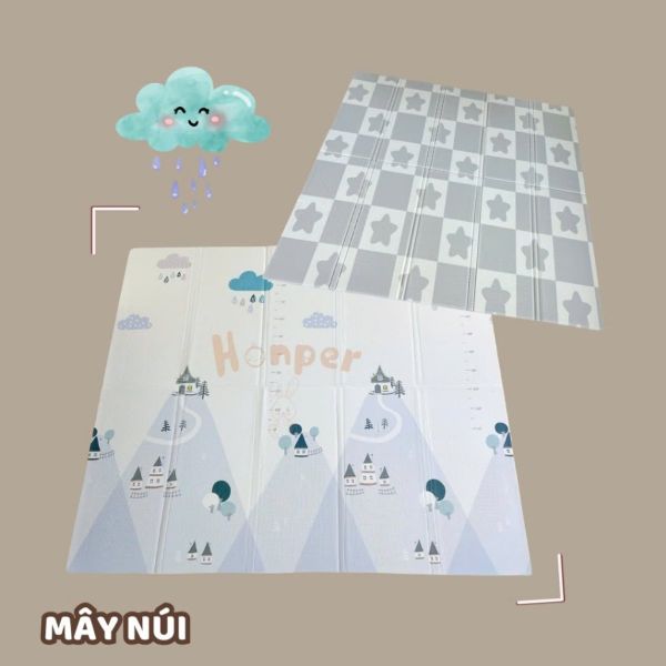 Thảm Xốp Gấp Gọn 2 Mặt Honper Cao Cấp
