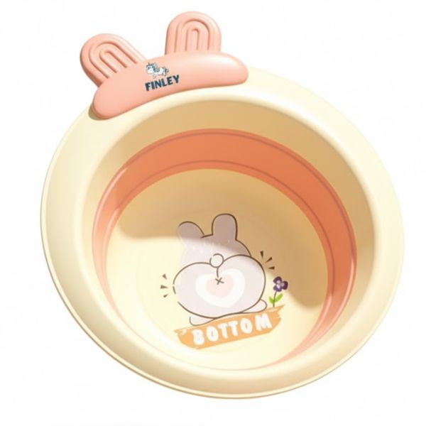 Thau Rửa Mặt Gấp Gọn Cho Bé Finley Thỏ Con FL-0087