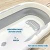 Thau Tắm Gấp Gọn Finley Kori Cá Voi Kèm Phao Và Nhiệt Kế FL-0133