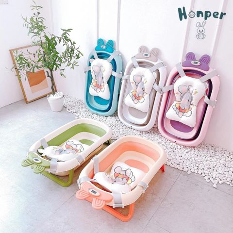 Thau Gắm Gấp Gọn Honper Hình Thỏ Kèm Phao Và Nhiệt Kế HP110