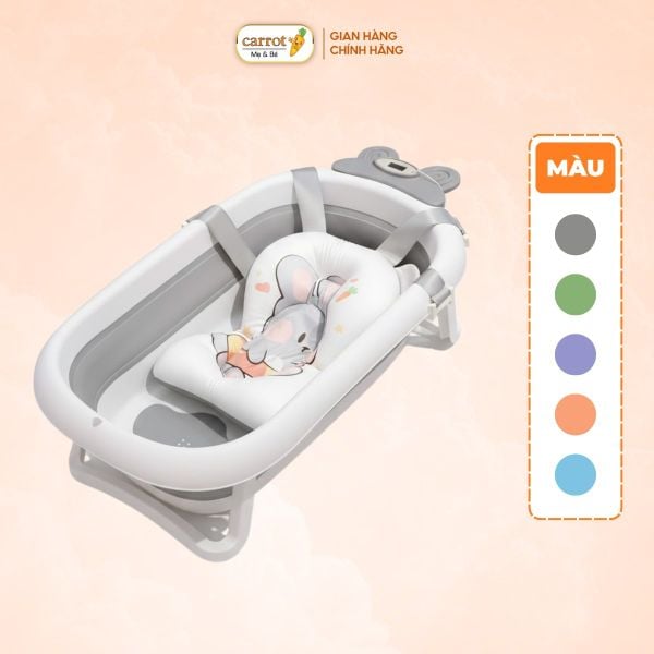 Thau Gắm Gấp Gọn Honper Hình Thỏ Kèm Phao Và Nhiệt Kế HP110