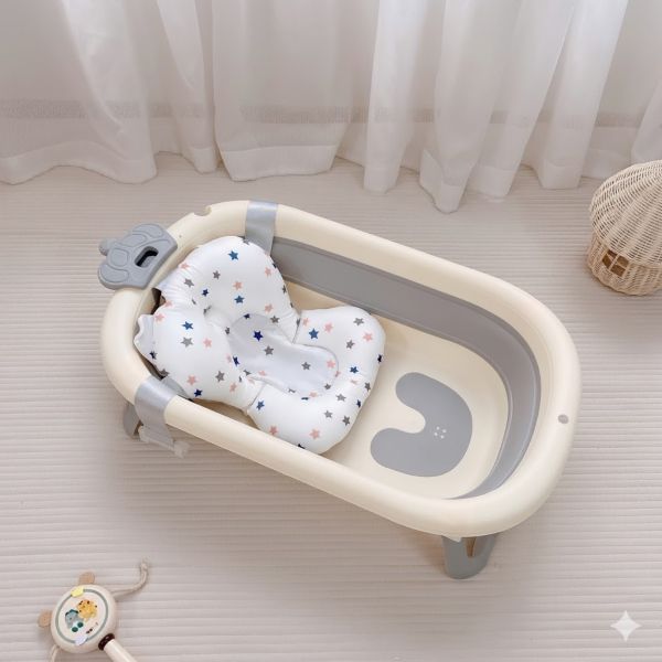 Thau Tắm Gấp Gọn Kèm Phao Barrot BR033