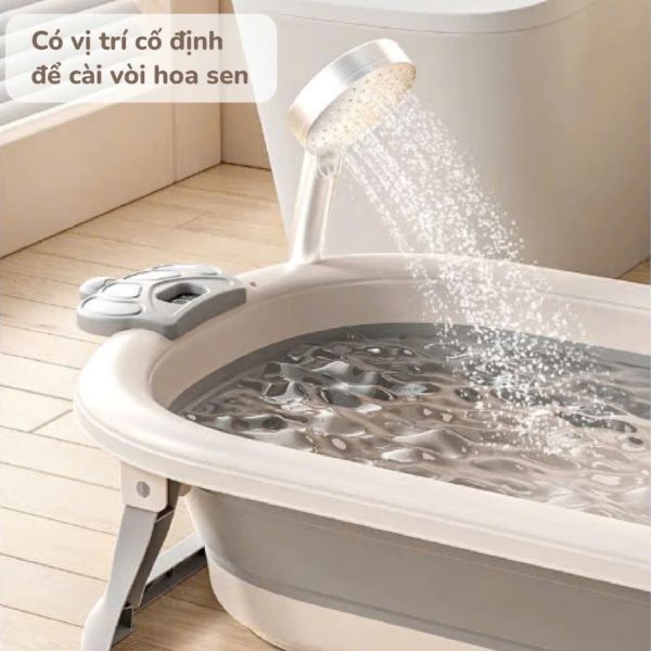 Thau Tắm Gấp Gọn Kèm Phao Barrot BR033