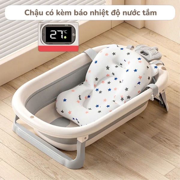 Thau Tắm Gấp Gọn Kèm Phao Barrot BR033