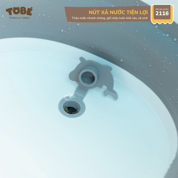 Thau Tắm Gấp Gọn Tobé JOLY 2.0 MS 2123