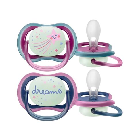 Ti Ngậm Philip Avent Ultra Air Nighttime Cho Bé 6-18M