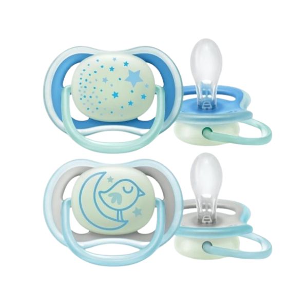 Ti Ngậm Philip Avent Ultra Air Nighttime Cho Bé 6-18M