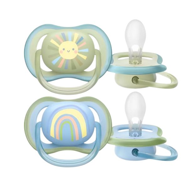 Ti Ngậm Philip Avent Ultra Air Cho Bé 0-6M (Màu ngẫu nhiên)