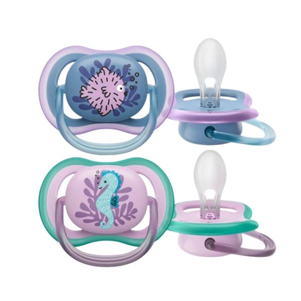 Ti Ngậm Philip Avent Ultra Air Cho Bé 6-18M (Màu ngẫu nhiên)