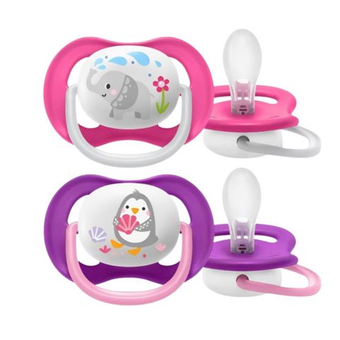 Ti Ngậm Philip Avent Ultra Aitr Họa Tiết Cho Bé 6-18M