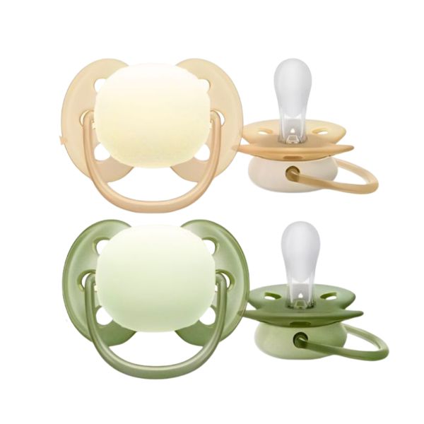 Ti Ngậm Philip Avent Ultra Soft Cho Bé 0-6M