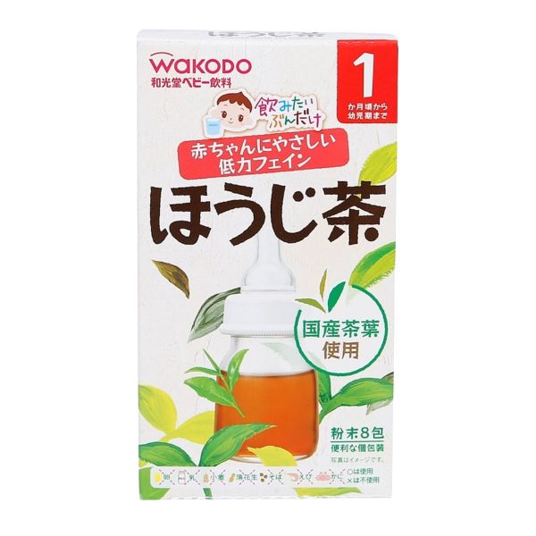 Trà Wakodo Vị Trà Xanh Hoji Cho Bé Từ 1 Tháng