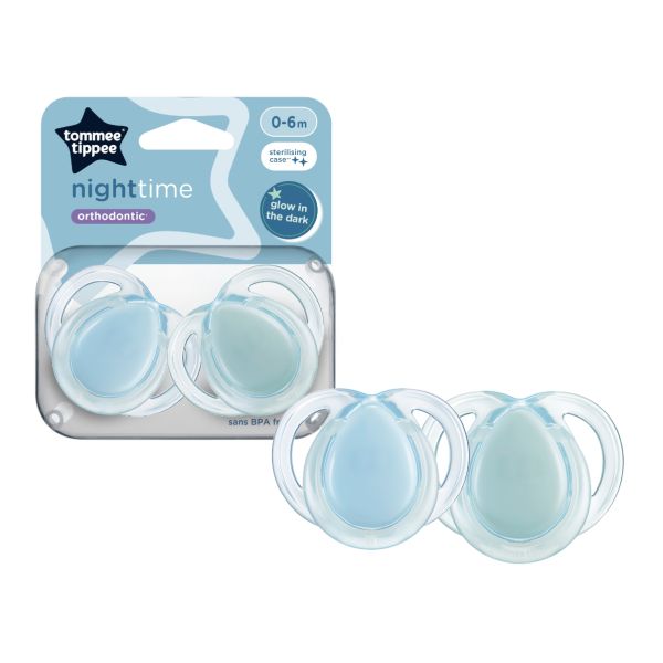 Ty Ngậm Dạ Quang Cho Bé Tommee Tippee Night Time 0-6 Tháng