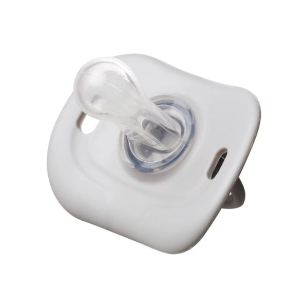 Ty Ngậm Silicon Upis Premium Xám Cho Bé 4M+