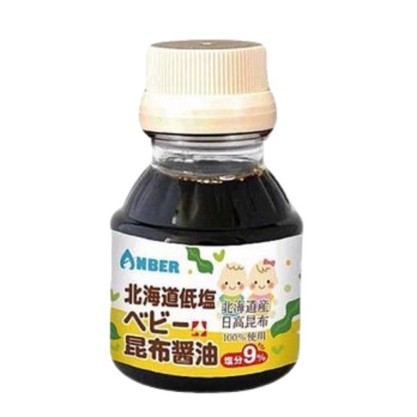 Nước Tương Tảo Bẹ Tách Muối Anber Nhật Bản Cho Bé Ăn Dặm (Từ 6 Tháng)