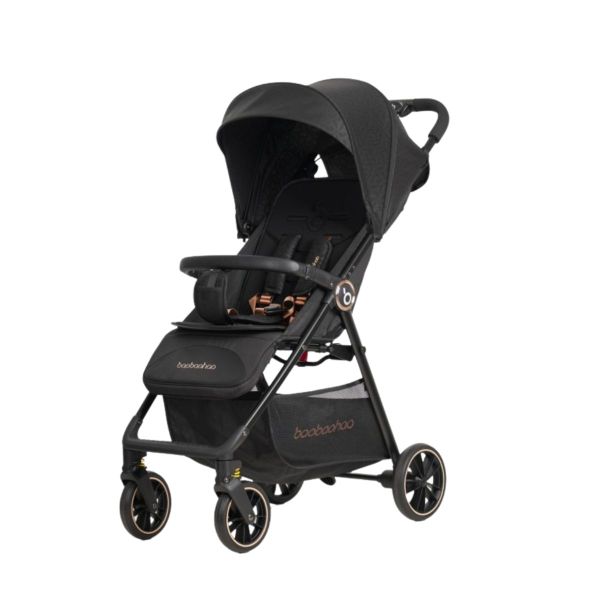 Xe Đẩy Gấp Gọn Baobaohao A5 Tặng Kèm Tấm Lót- Màu Đen