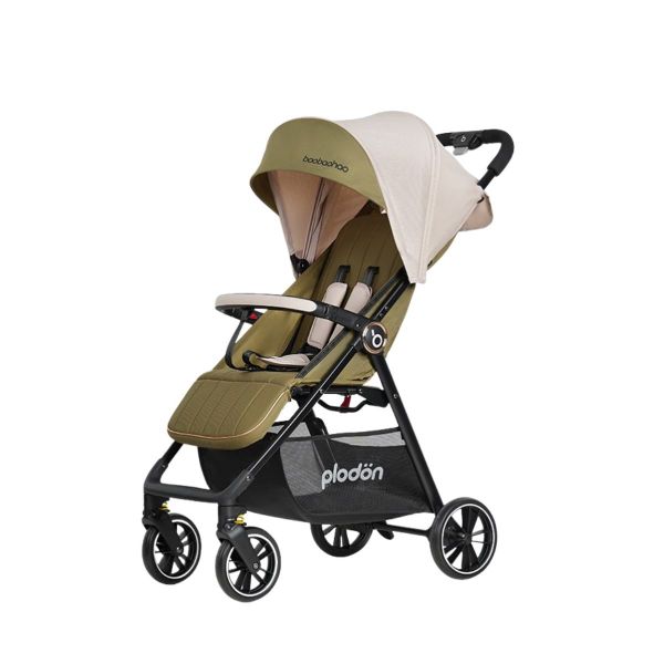 Xe Đẩy Gấp Gọn Baobaohao A5 Tặng Kèm Tấm Lót- Màu Xanh Phối Kem