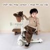 Xe Scooter Cho Bé Honper HP822 - Kèm Giỏ