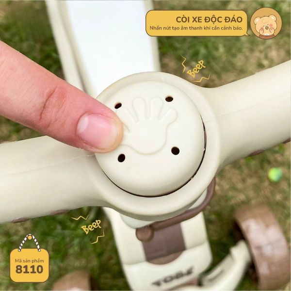 Xe Scoopter Cho Bé Tobé Zobe MS 8110