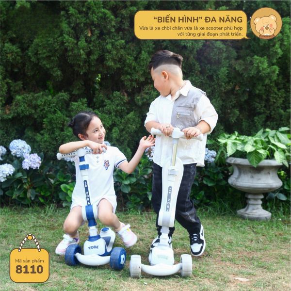 Xe Scoopter Cho Bé Tobé Zobe MS 8110