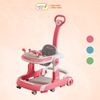 Xe tập đi Baby Walker có cần đẩy + miếng lót