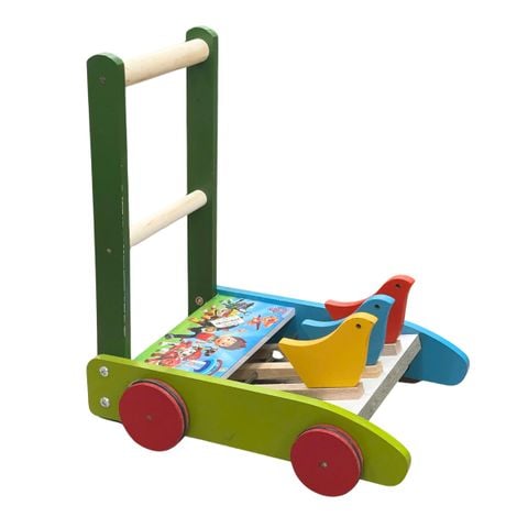Xe tập đi gỗ cho bé