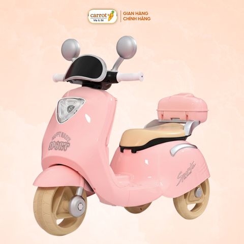 Xe Vespa Điện Cho Bé 006 Hồng