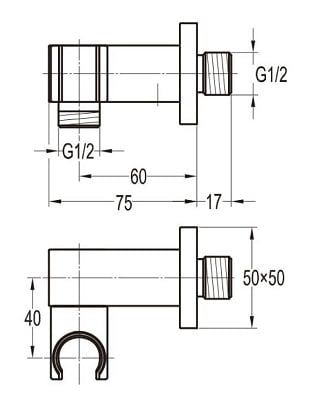  Bộ Sen Tắm Âm Tường AZLY-1017 