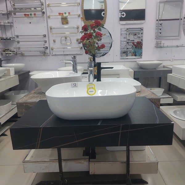  Chậu Đặt Bàn Đá Cao Cấp Cerano Mã 1412 