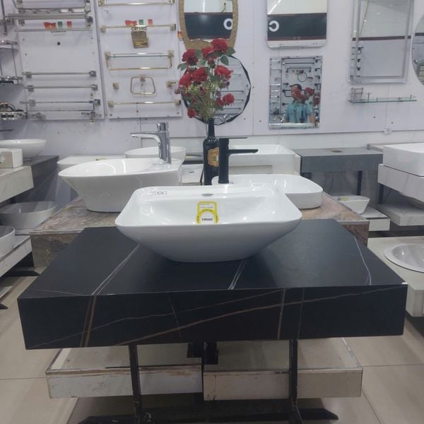  Chậu Đặt Bàn Đá Cao Cấp Cerano Mã 8476 