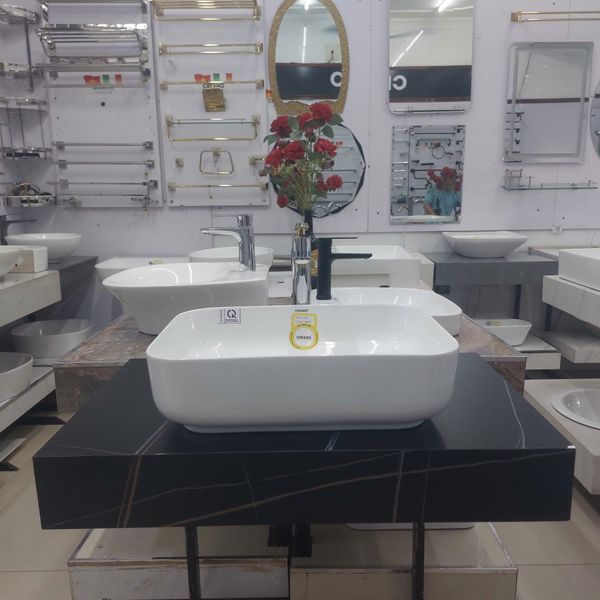  Chậu Đặt Bàn Đá Cao Cấp Cerano Mã 1411 
