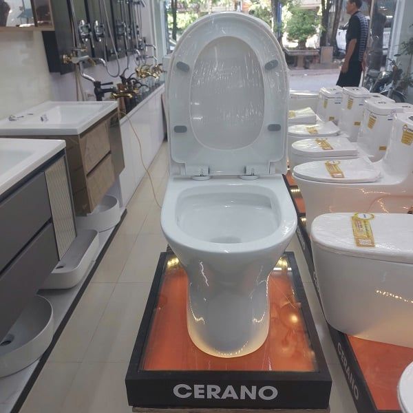  Bồn Cầu Liền Khối Cerano Mã 105B 