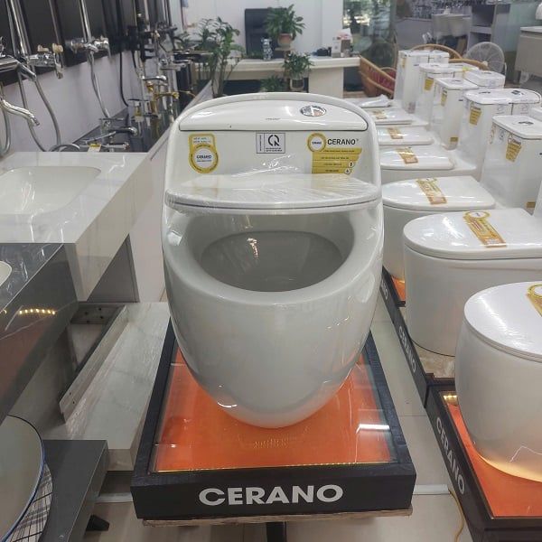  Bồn Cầu Liền Khối Cerano Mã 6535 