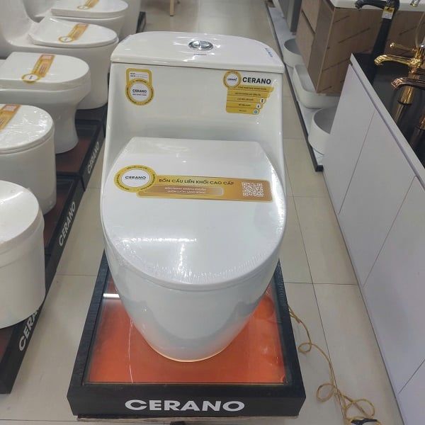  Bồn Cầu Liền Khối  Cerano Mã 681B 