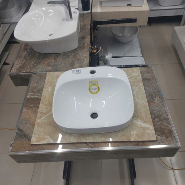  Chậu Đặt Bàn Đá Bán Âm - Bán Dương Cao Cấp Cerano Mã  1551 