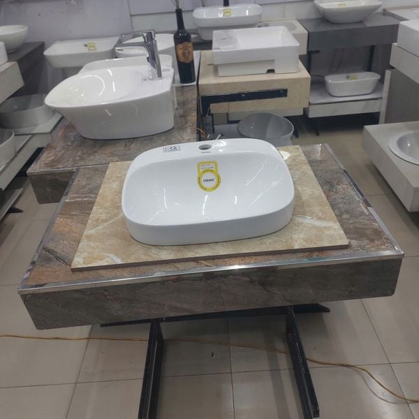  Chậu Đặt Bàn Đá Bán Âm - Bán Dương Cao Cấp Cerano Mã  1551 