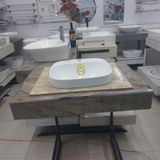  Chậu Đặt Bàn Đá Bán Âm - Bán Dương Cao Cấp Cerano Mã  1551 