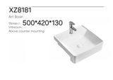  Chậu Đặt Bàn Đá Nửa Trong Nửa ngoài Cao Cấp Cerano Mã XZ8181 