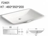  Chậu Âm Vuông Bàn Đá Cao Cấp CERANO Mã F2401 