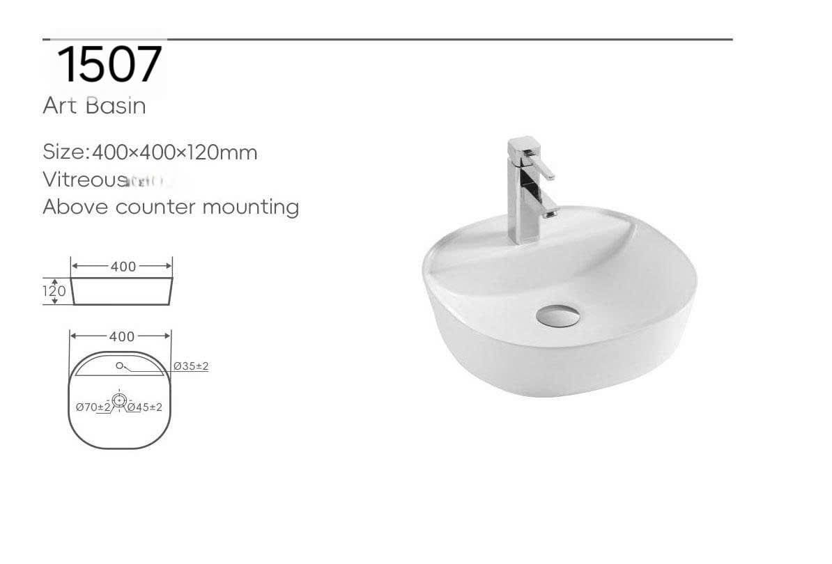  Chậu Đặt Bàn Đá Cao Cấp Cerano Mã 1507 