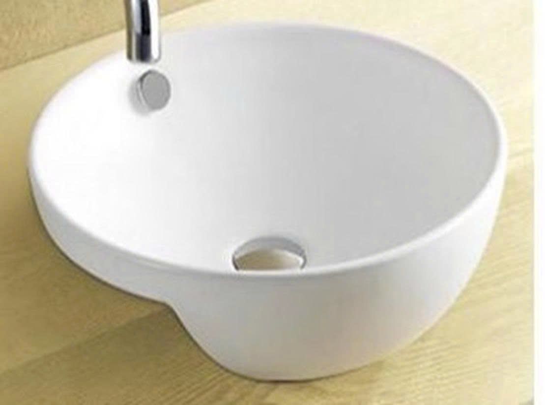  Chậu Đặt Bàn Đá Nửa Trong Nửa ngoài Cao Cấp Cerano Mã 8029 