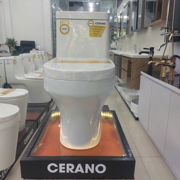  Bồn Cầu Liền Khối  Cerano Mã 809B 