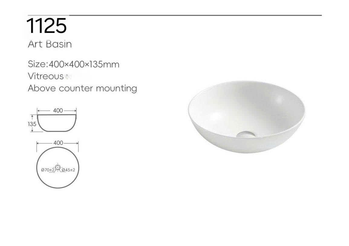 Chậu Đặt Bàn Đá Cao Cấp Cerano Mã 1125 