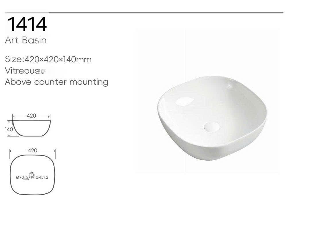  Chậu Đặt Bàn Đá Cao Cấp Cerano Mã 1414 