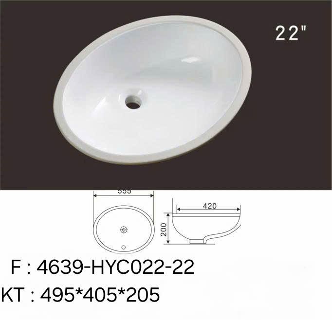  Chậu Âm Hình Bầu Dục HYC-022-22 