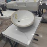  Chậu Rửa Âm Tròn Bàn Đá Cao Cấp CERANO Mã F4638 