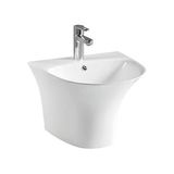  Chậu Treo Tường Đúc Liền Chân Tròn Cao Cấp Cerano  Mã WK-HB021 