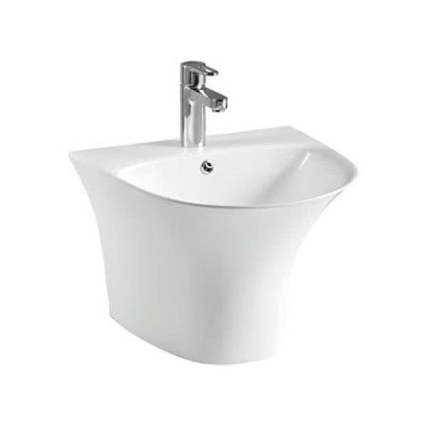  Chậu Treo Tường Đúc Liền Chân Tròn Cao Cấp Cerano  Mã WK-HB021 