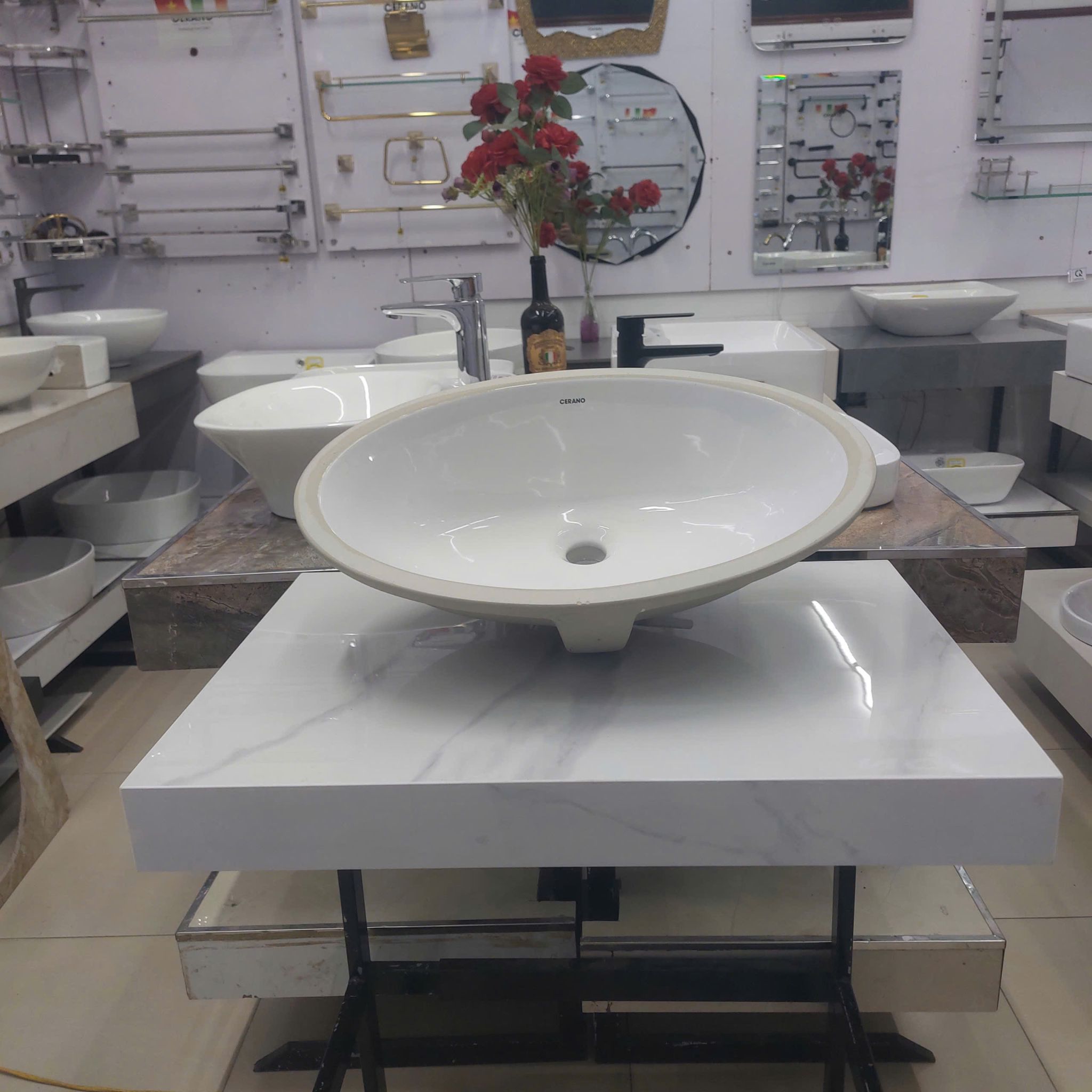  Chậu Âm Hình Bầu Dục HYC-022-22 