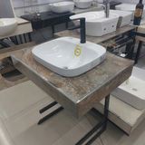  Chậu Đặt Bàn Đá Bán Âm - Bán Dương Cao Cấp Cerano Mã XZ8174B 